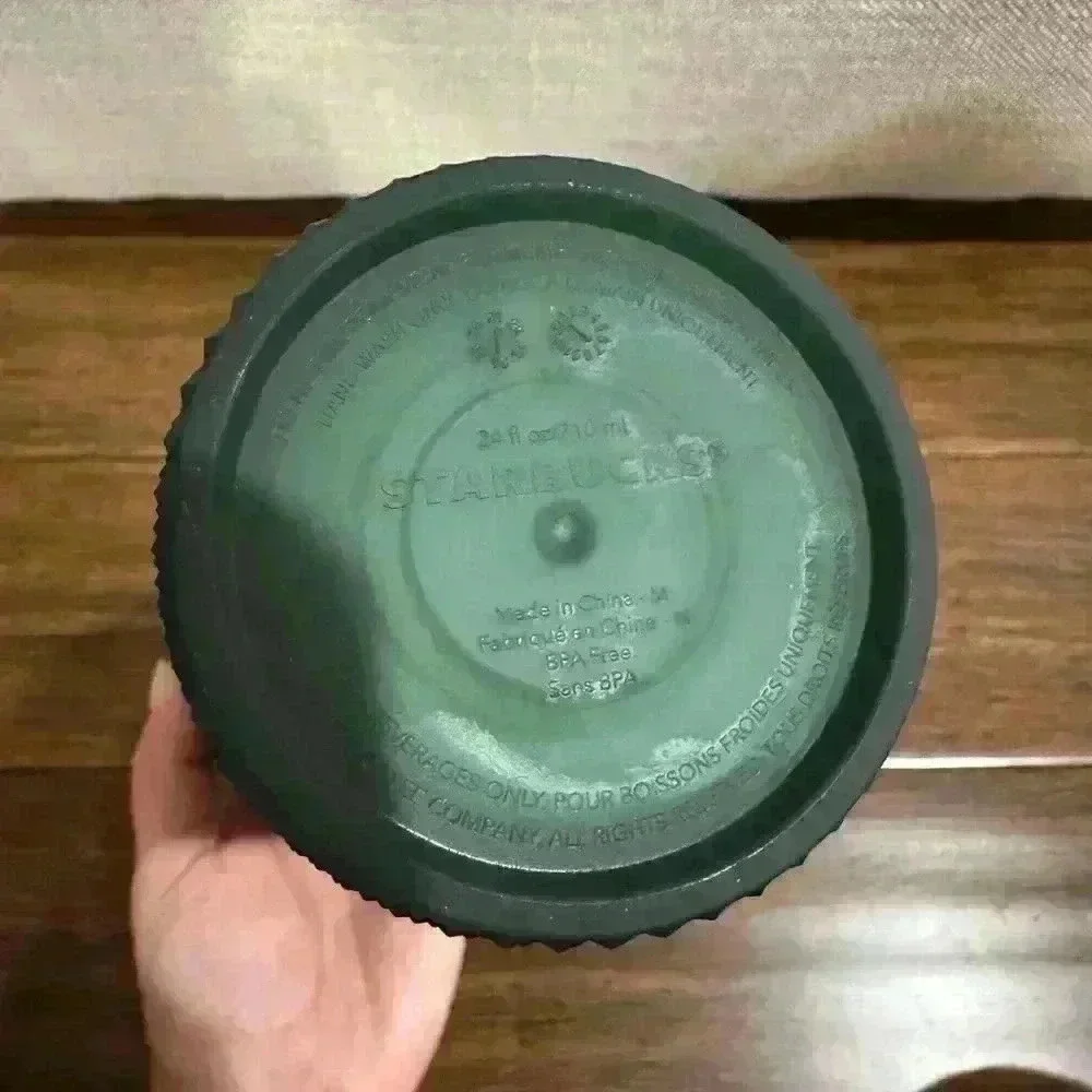 Starbucks Hunter Green Matte Studded Soft Tumbler venti size (24oz)